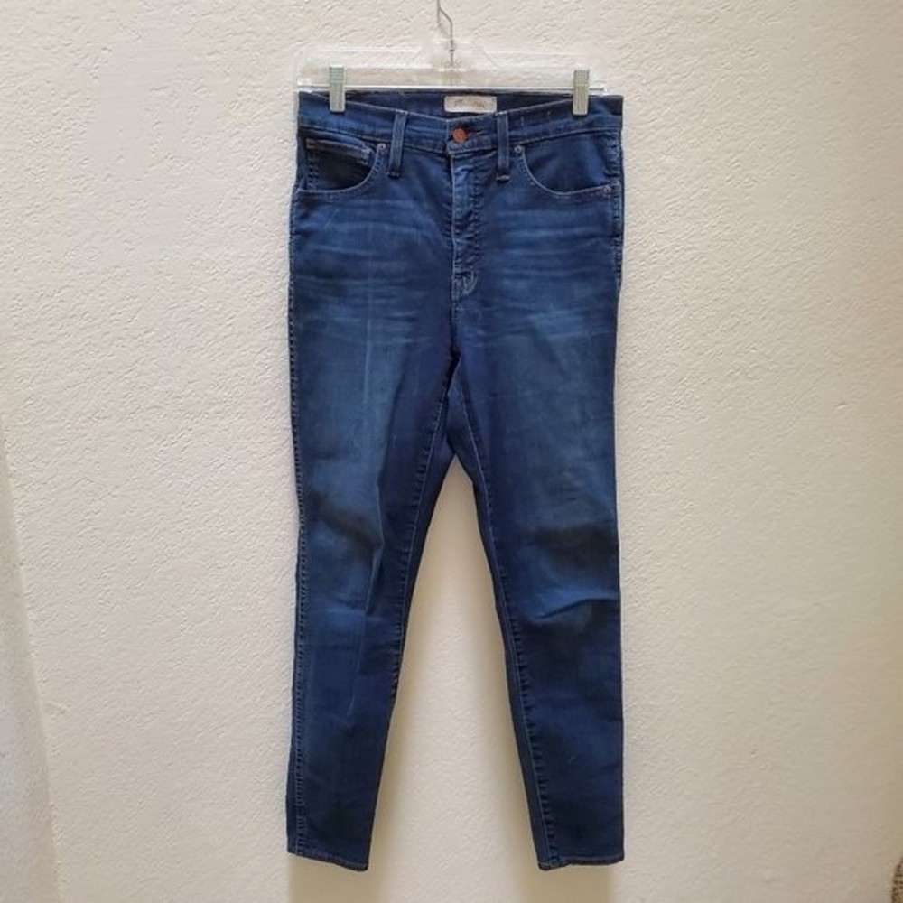 Madewell 10" High Rise Skinny Jeans Size 28